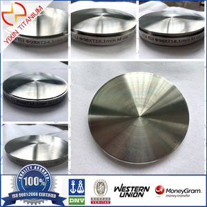ASTM F136 GR23(Ti-6Al-4V-ELI) Titanium Target for Medical Use.