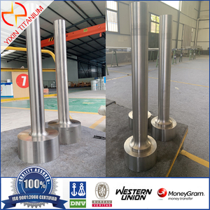 ATSM B381 F12 Titanium Valve Stem Produced As Per Client Drawing